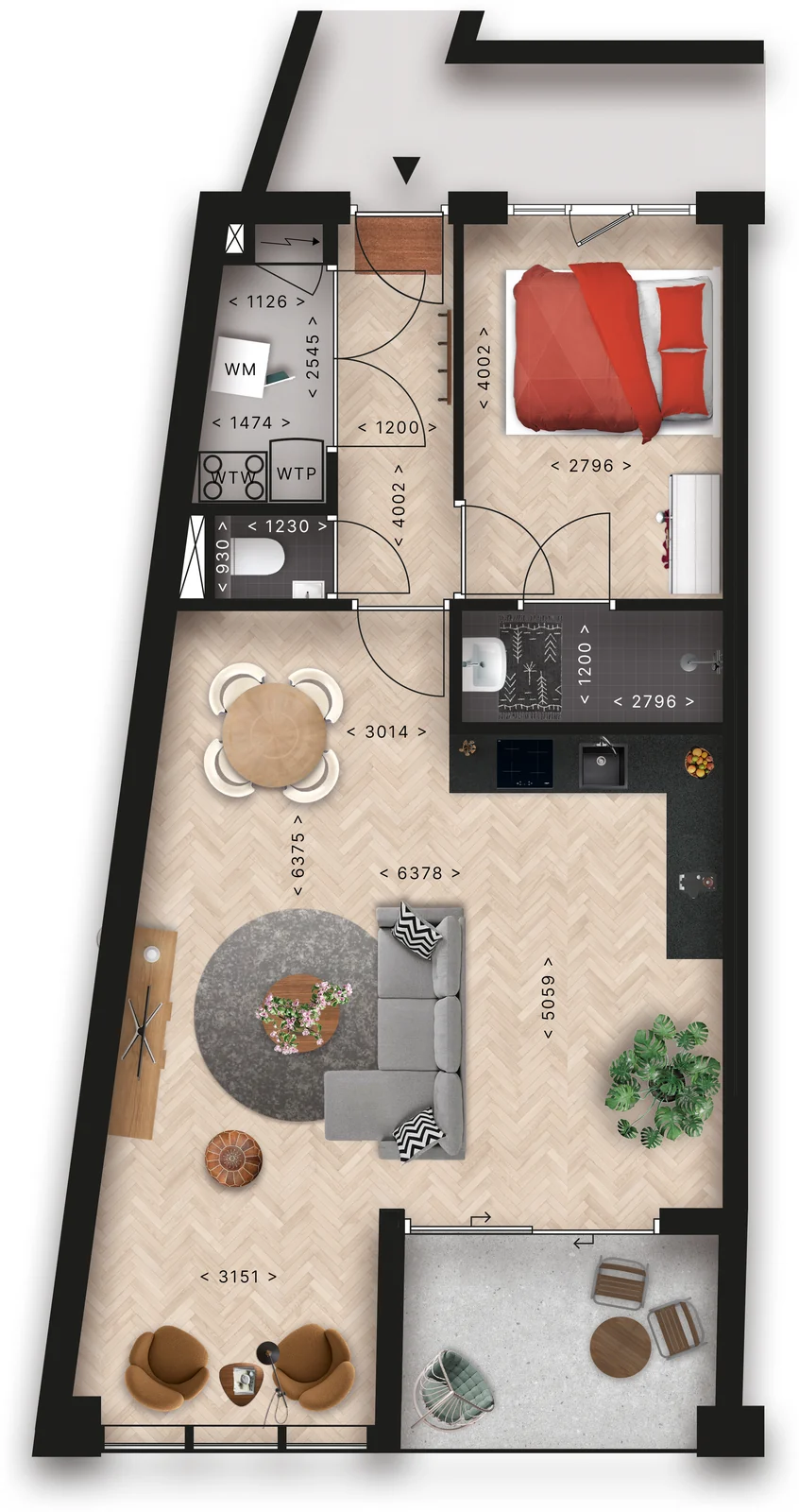 Plattegrond type C