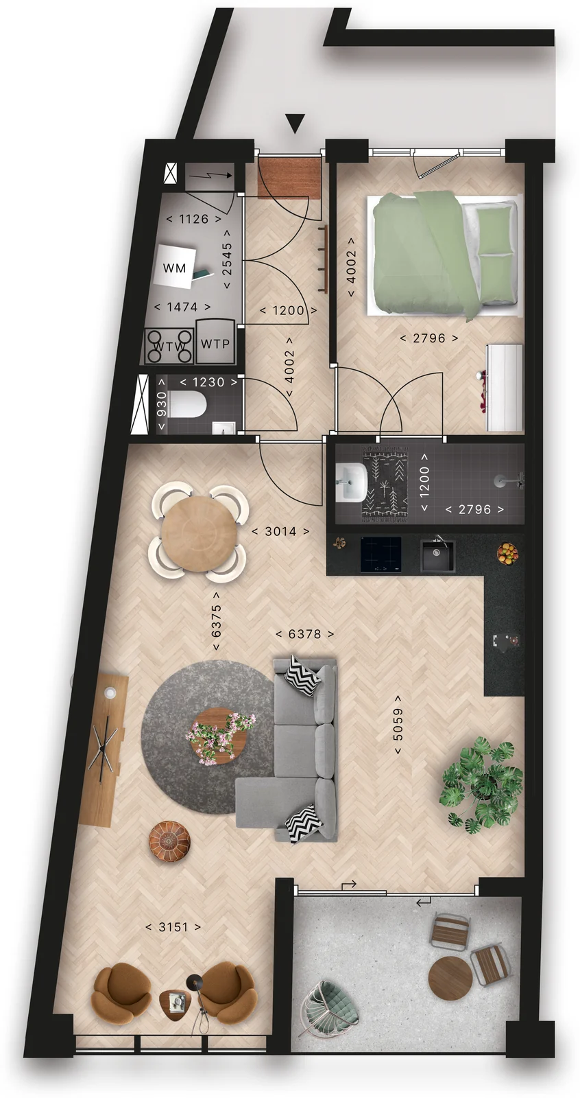 Plattegrond type C