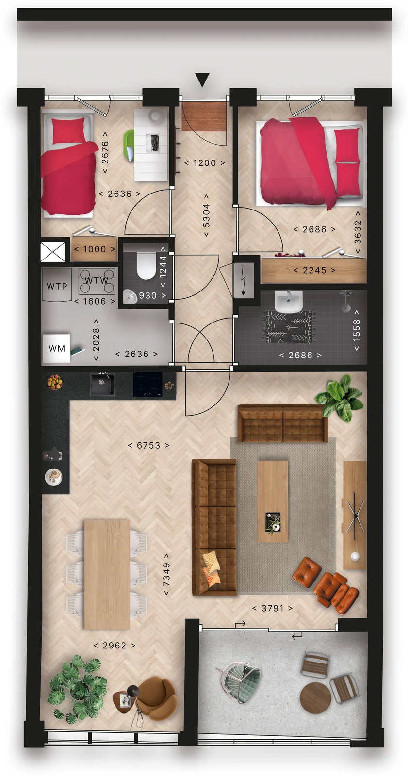 Plattegrond type D